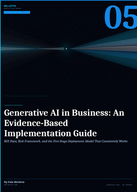 Generative AI in Business: An Evidence-Based Implementation Guide