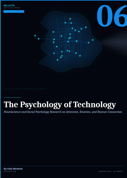 The Psychology of Technology: Research on How Digital Systems Shape Human Behavior