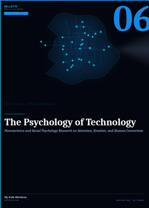 The Psychology of Technology: Research on How Digital Systems Shape Human Behavior